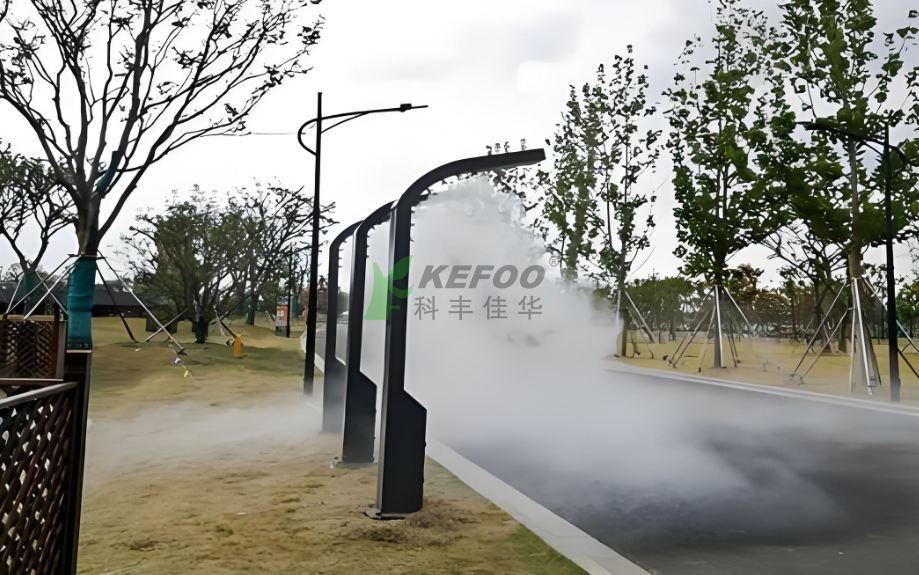 戶(hù)外噴霧降溫系統(tǒng)與其他類(lèi)似降溫技術(shù)和設(shè)備的比較分析